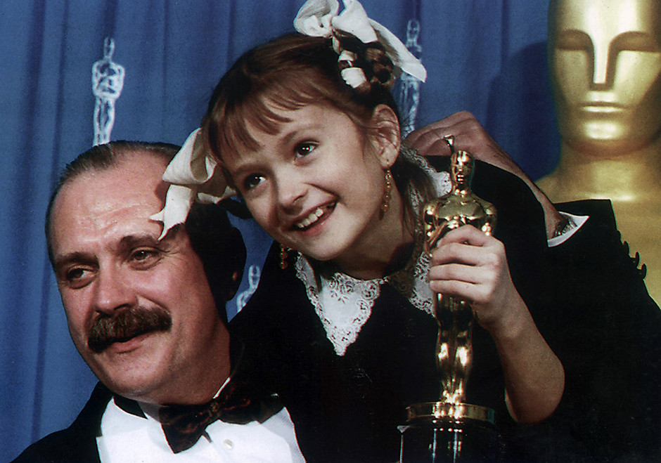 Никита и Надежда Михалковы на премии «Оскара», 1995 год