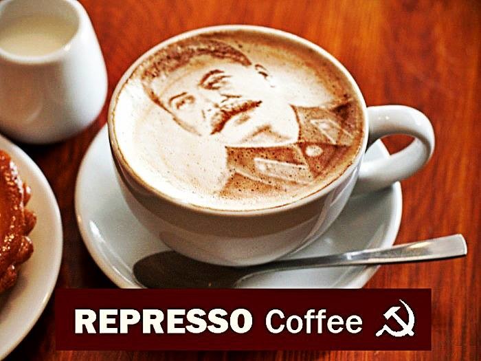 Репрессо, Беларусина и так далее  кофе, медведев, россия, руссиано, сталин