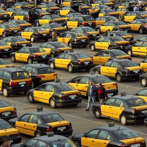 Вы знаете, что все такси в Барселоне - черно-желтого цвета? 